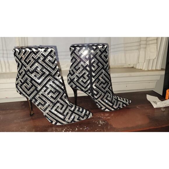 INC Womens Ramika Embellished Booties‎ Size 6 - Picture 1 of 13